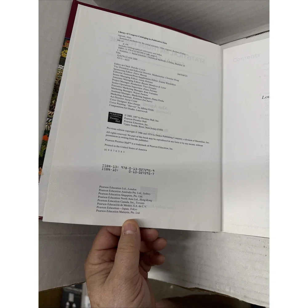 Statistical Methods for the Social Sciences (4th Edition) by Agresti, Alan|Fi